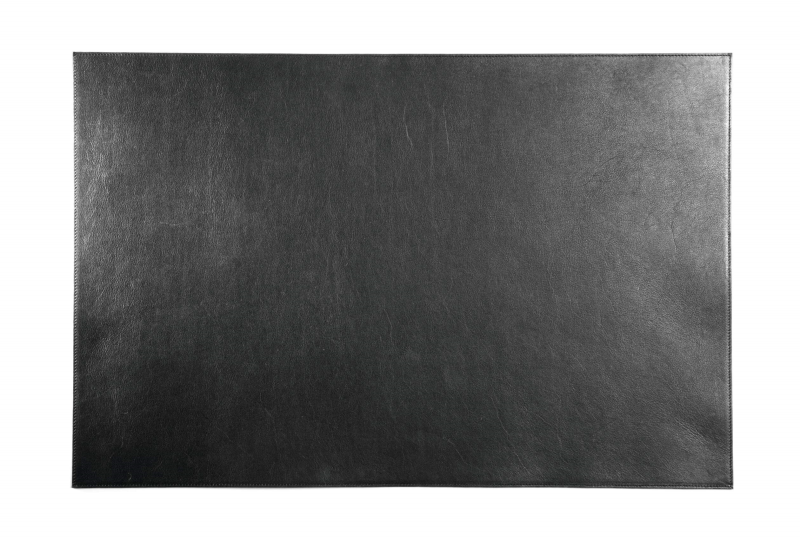 Skrivunderlägg 650x450mm läder svart