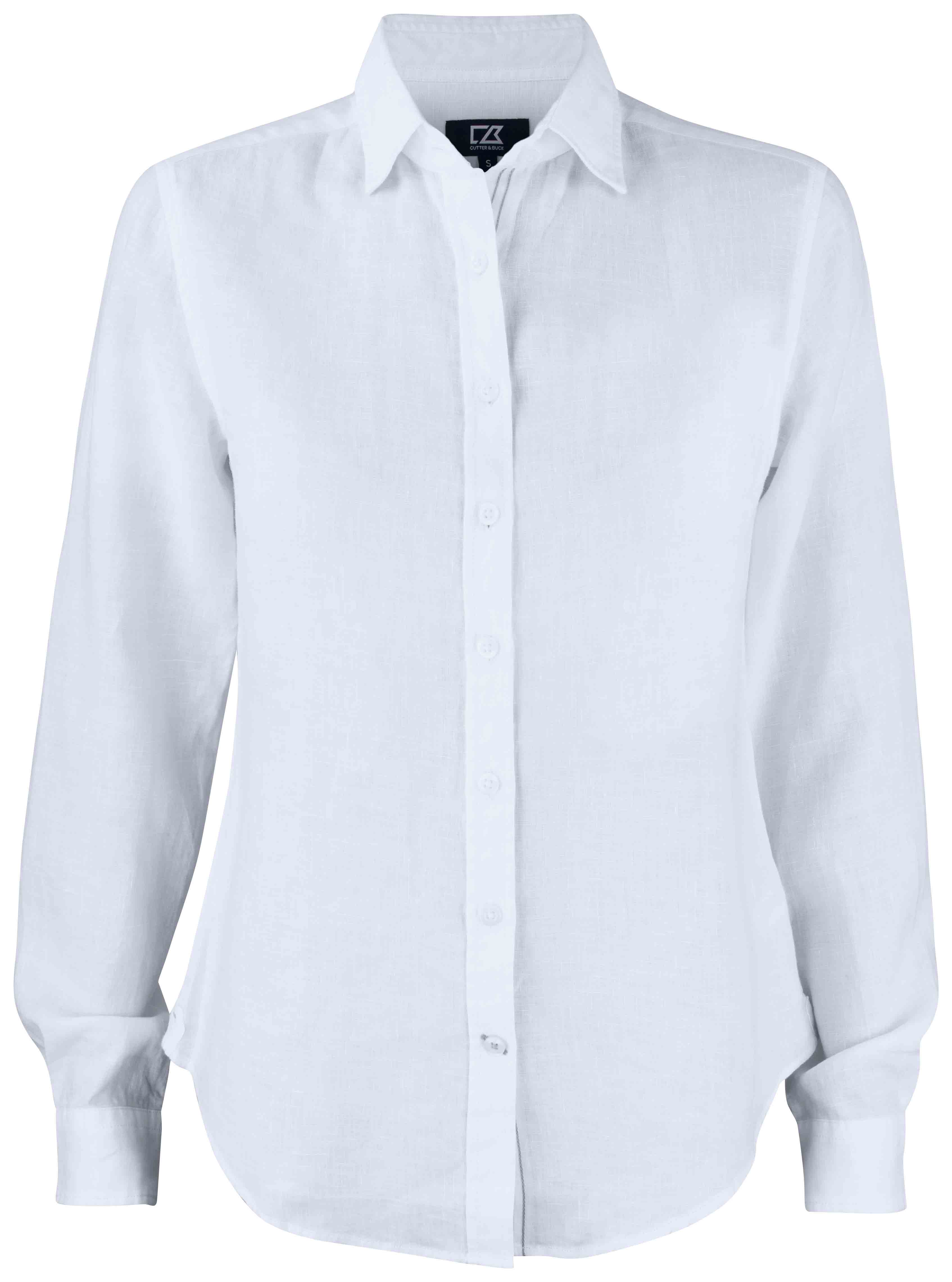 Summerland Linen Shirt Ladies Vit