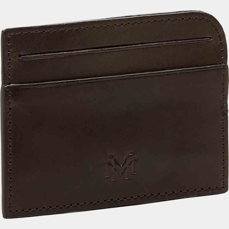 Luton Leather Cardholder Chocolate