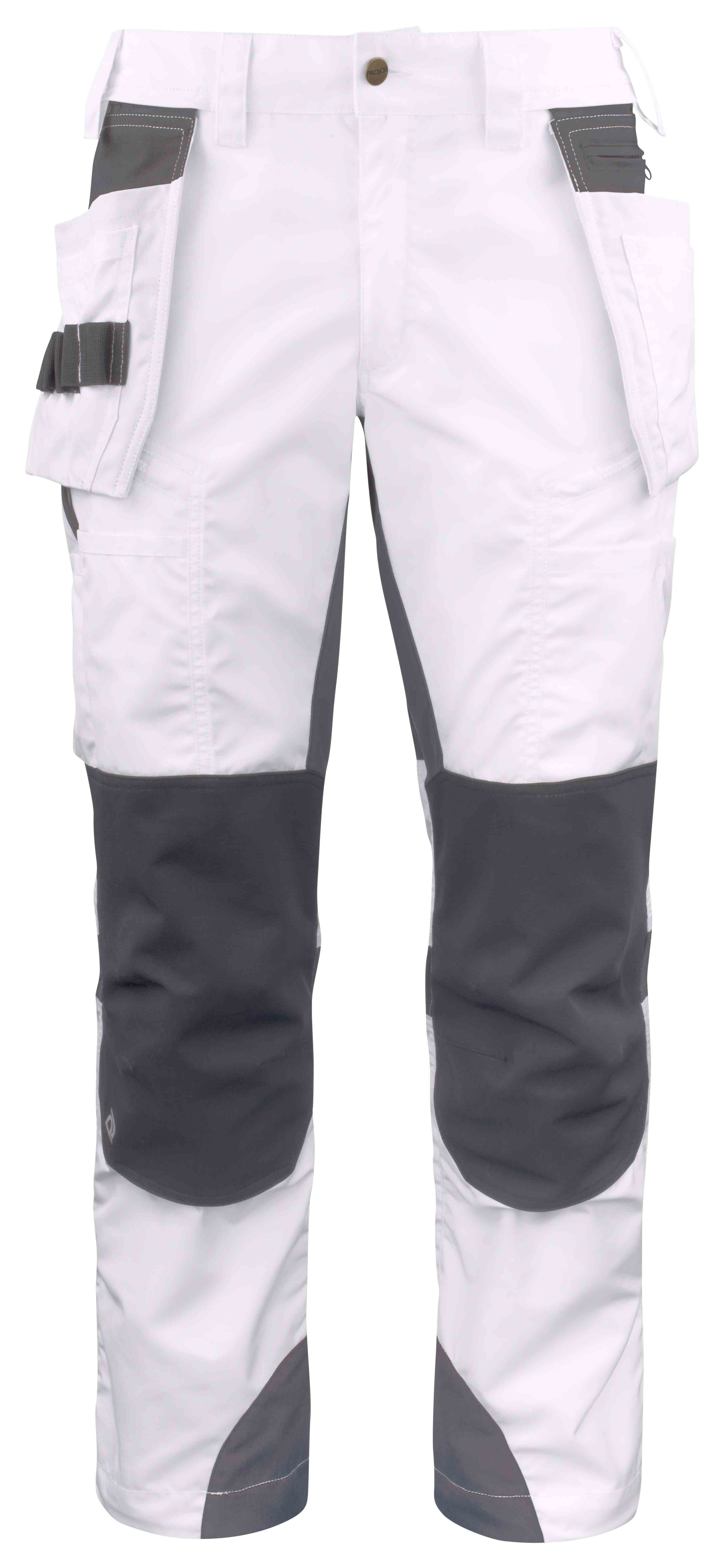 MÅLARBYXA STRETCH 5536 Vit