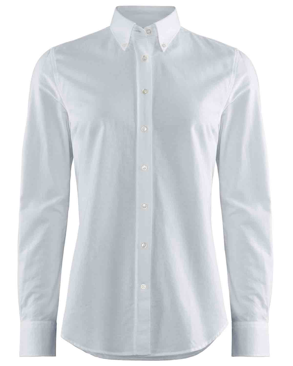 W's Porto Oxford Tailored Shirt White