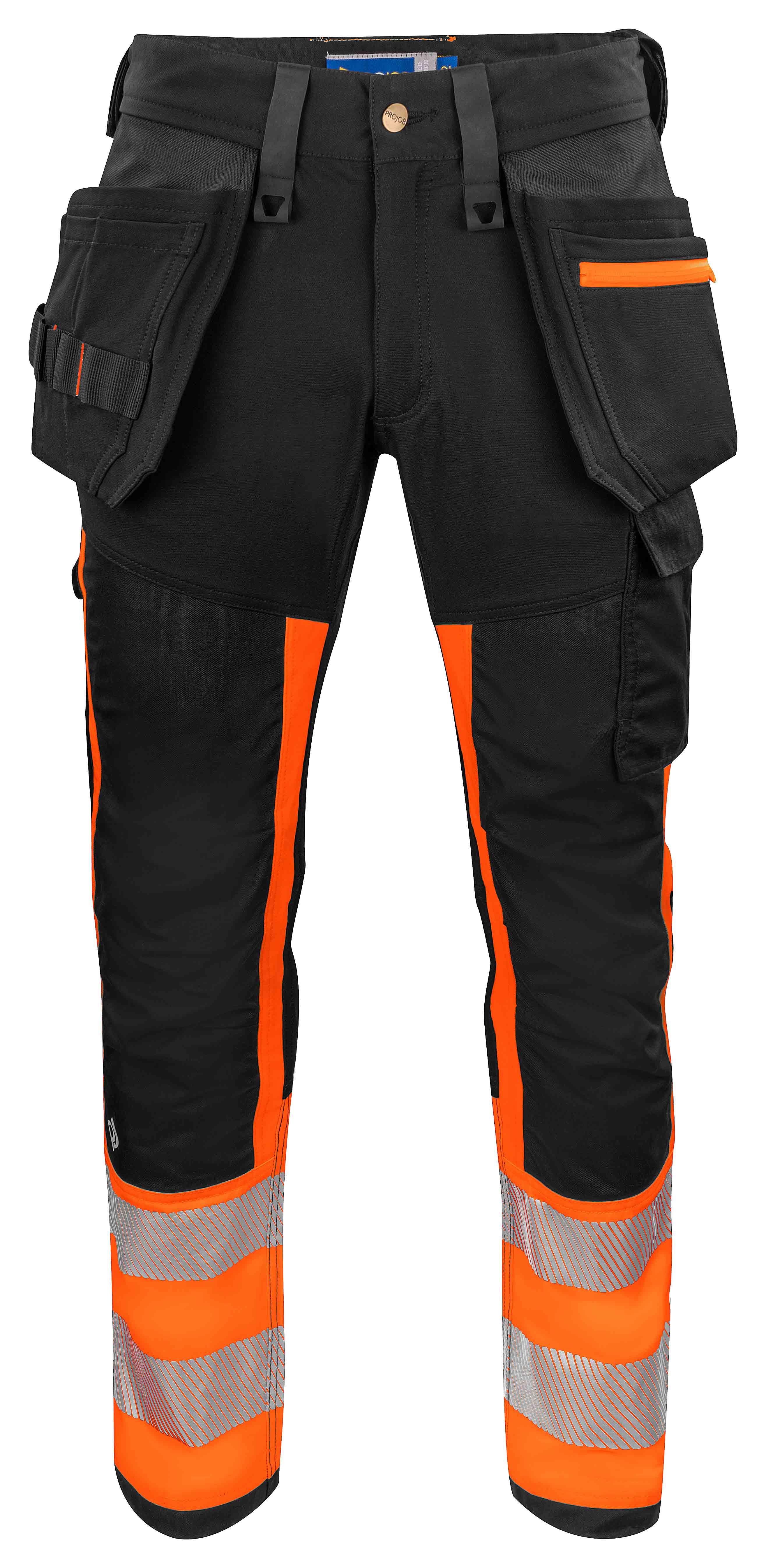 Orange/Svart