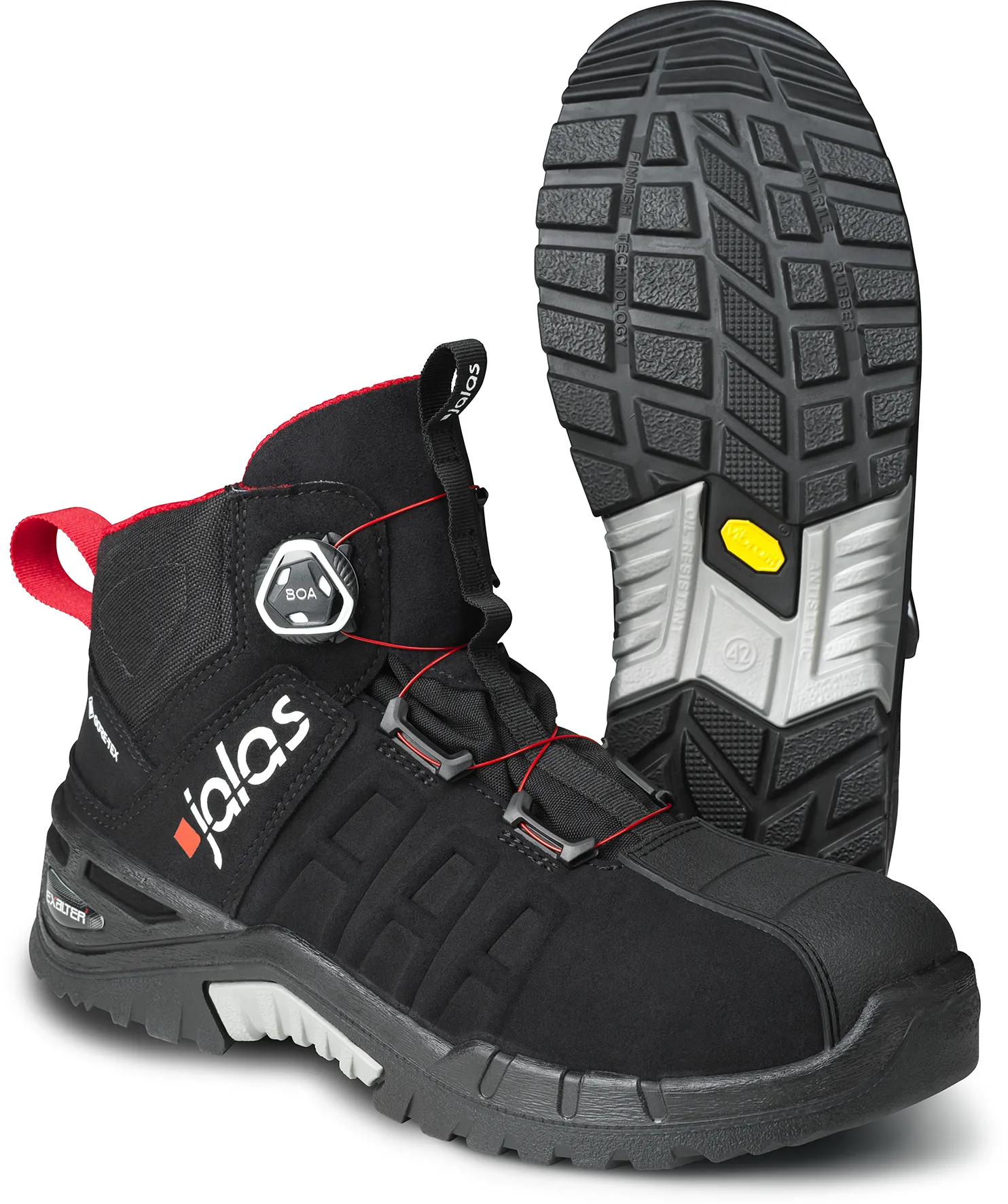 Skyddssko - Mellanhög JALAS® 9988 EXALTER GTX Svart