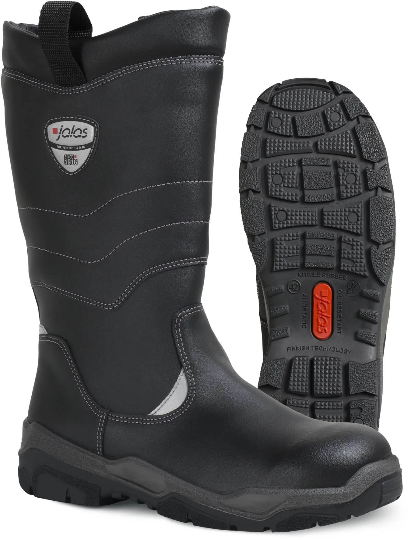 Yrkessko - Stövel JALAS® 1822 BOOTS Svart