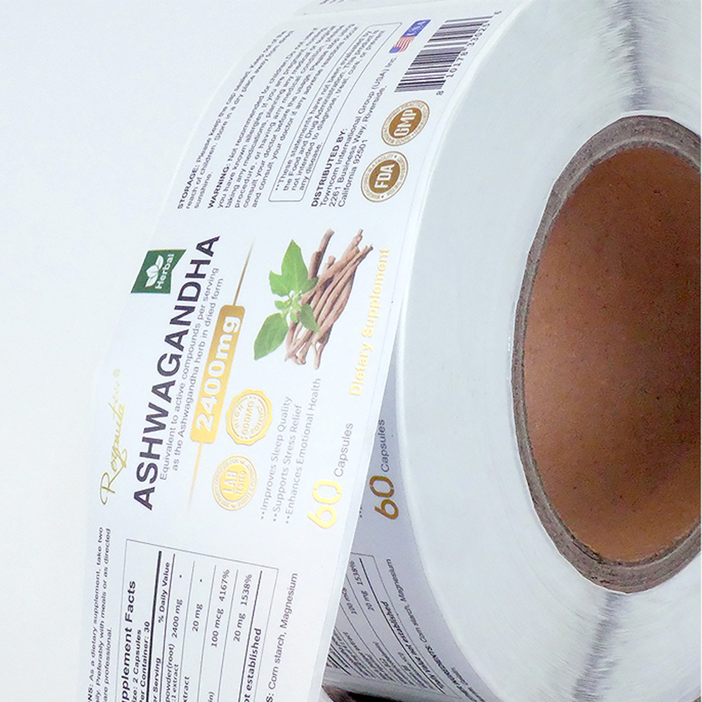 Klistermärken 4 färger,på rulle