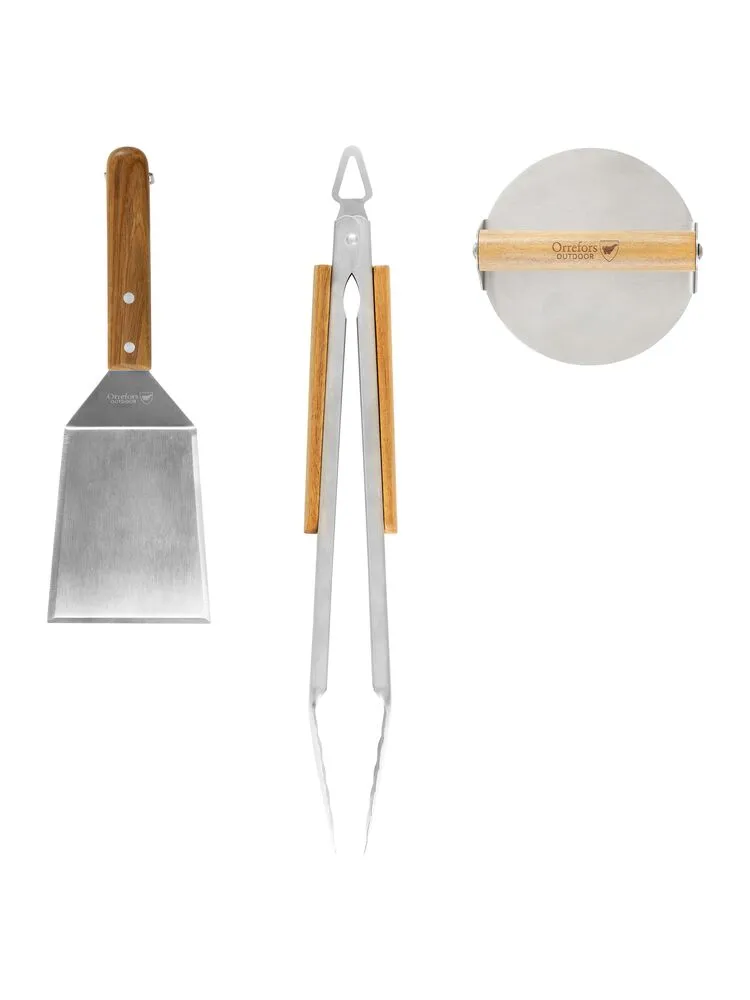 Hamburger Set Stål