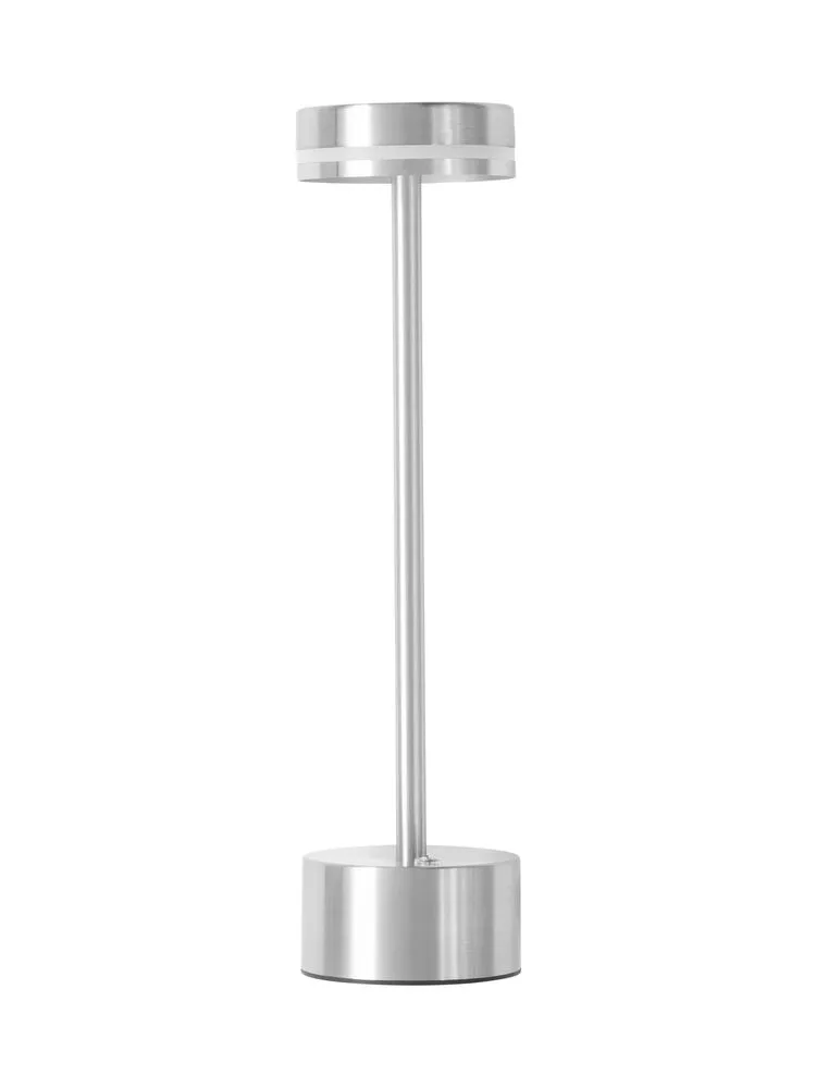 Bordslampa LED Stål