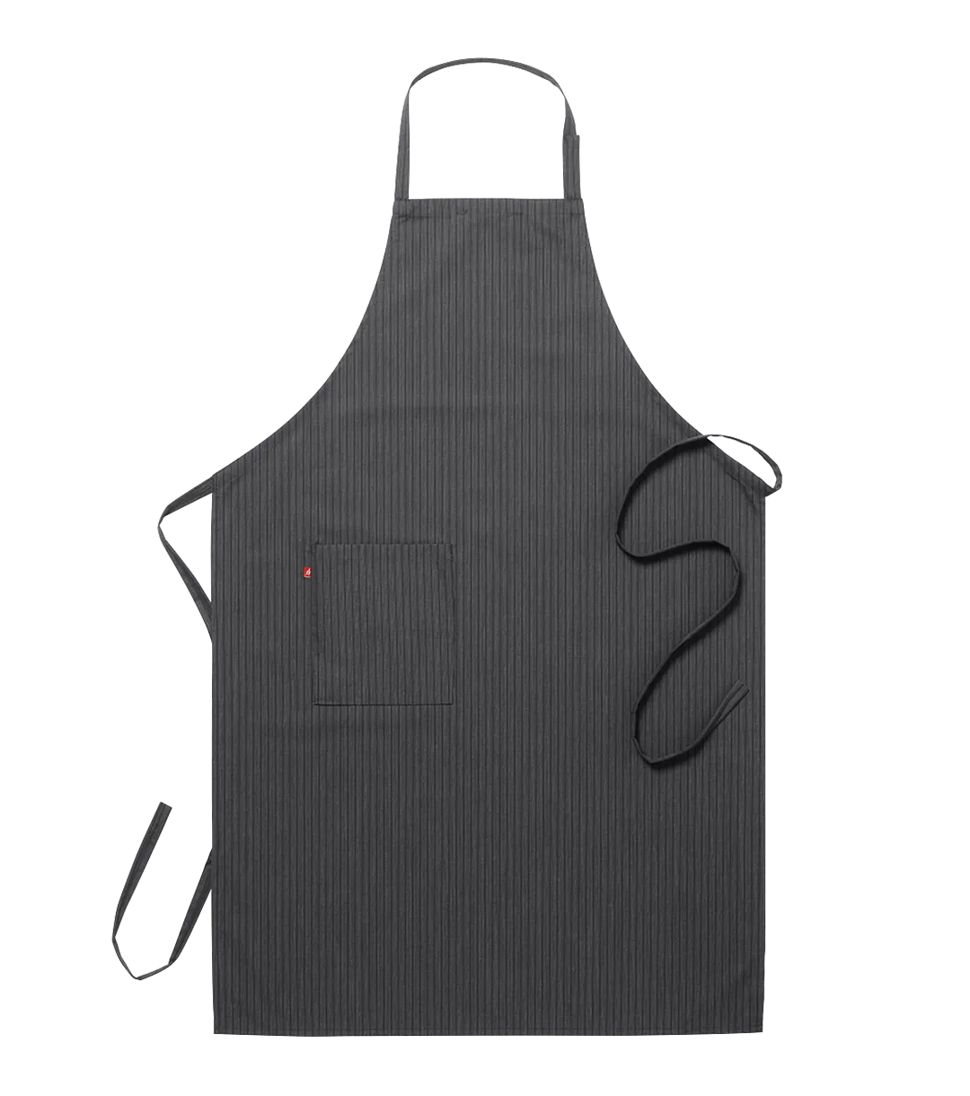 Bröstlappsförkläde Antracitgrå
