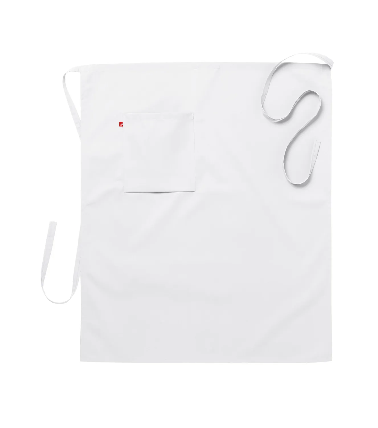 Midjeförkläde Vit