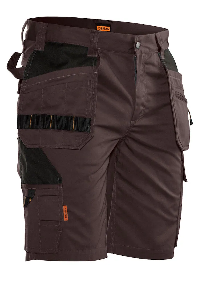 Hantverksshorts Brun
