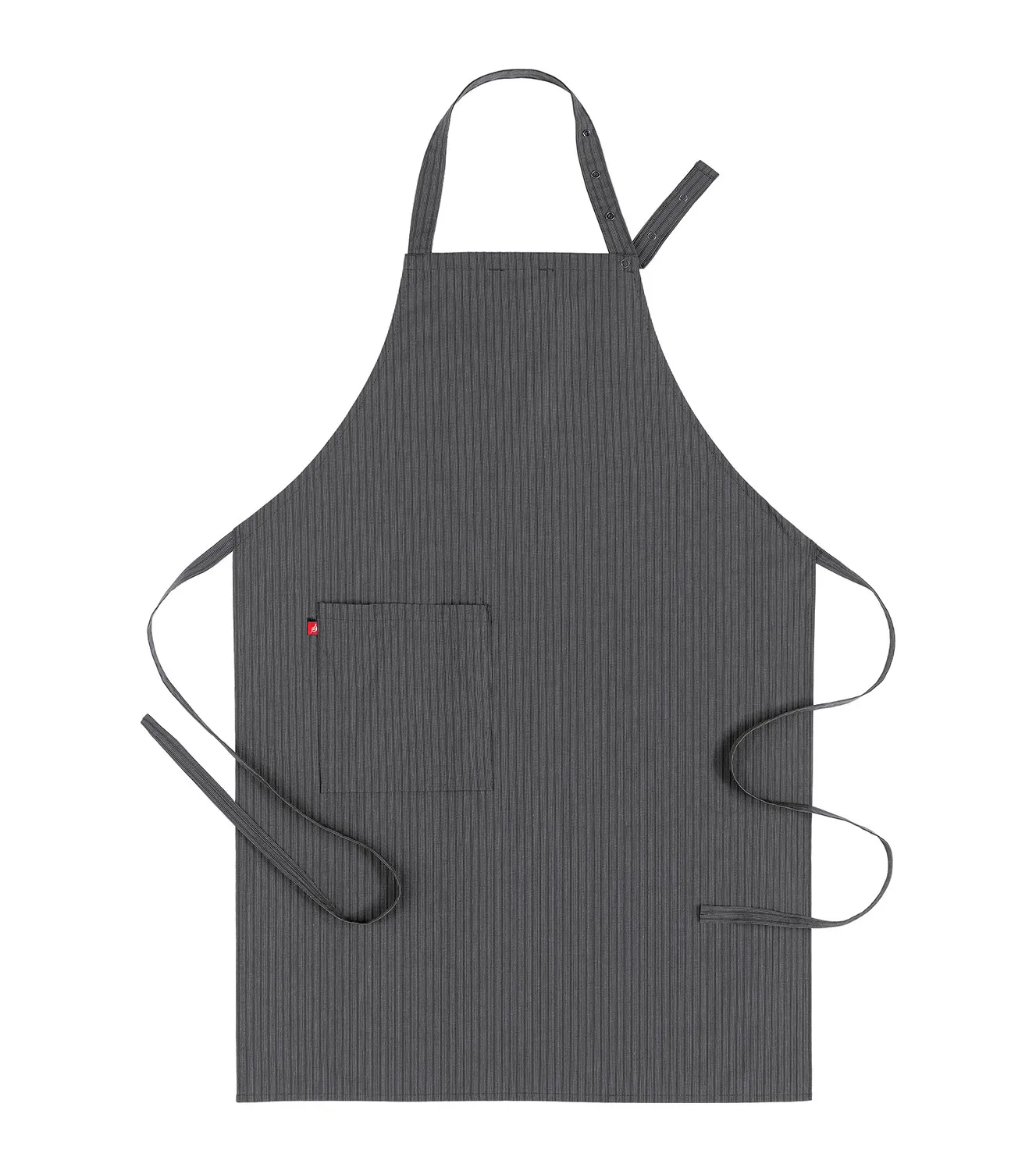 Bröstlappsförkläde Antracitgrå