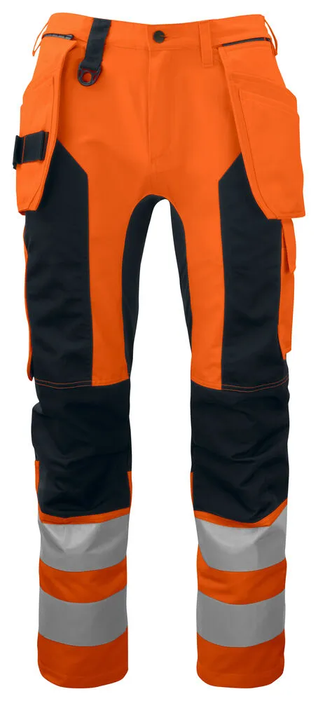 Orange/svart