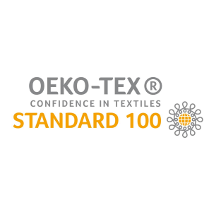 Logo för Oeko-Tex Standard 100-certifiering
