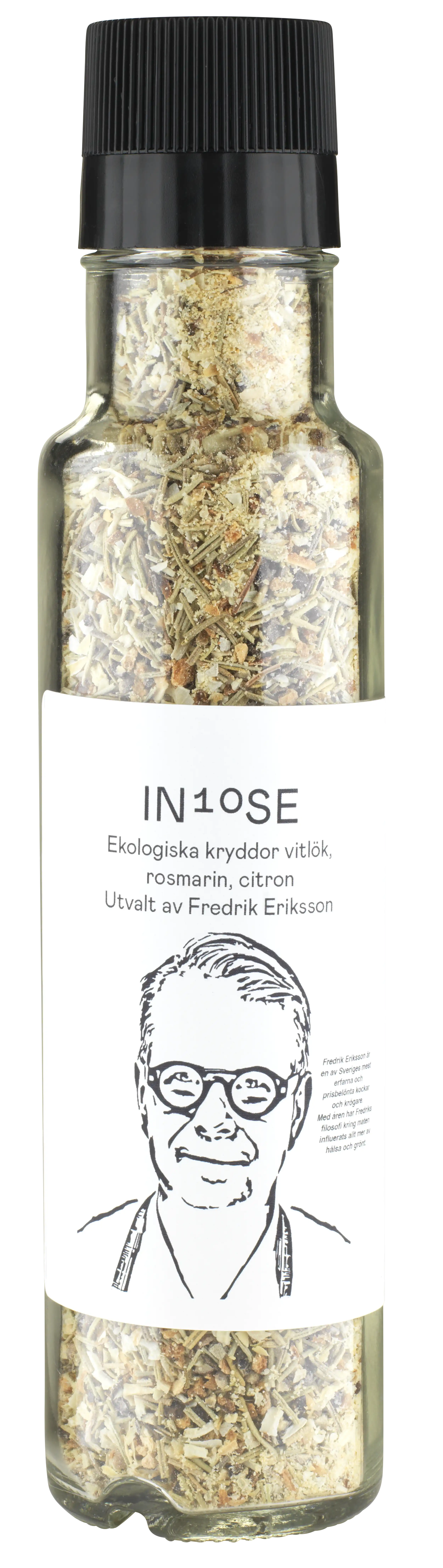 FREDRIK ERIKSSON Ekologiska kryddor Vitlök, Rosmarin, Citron