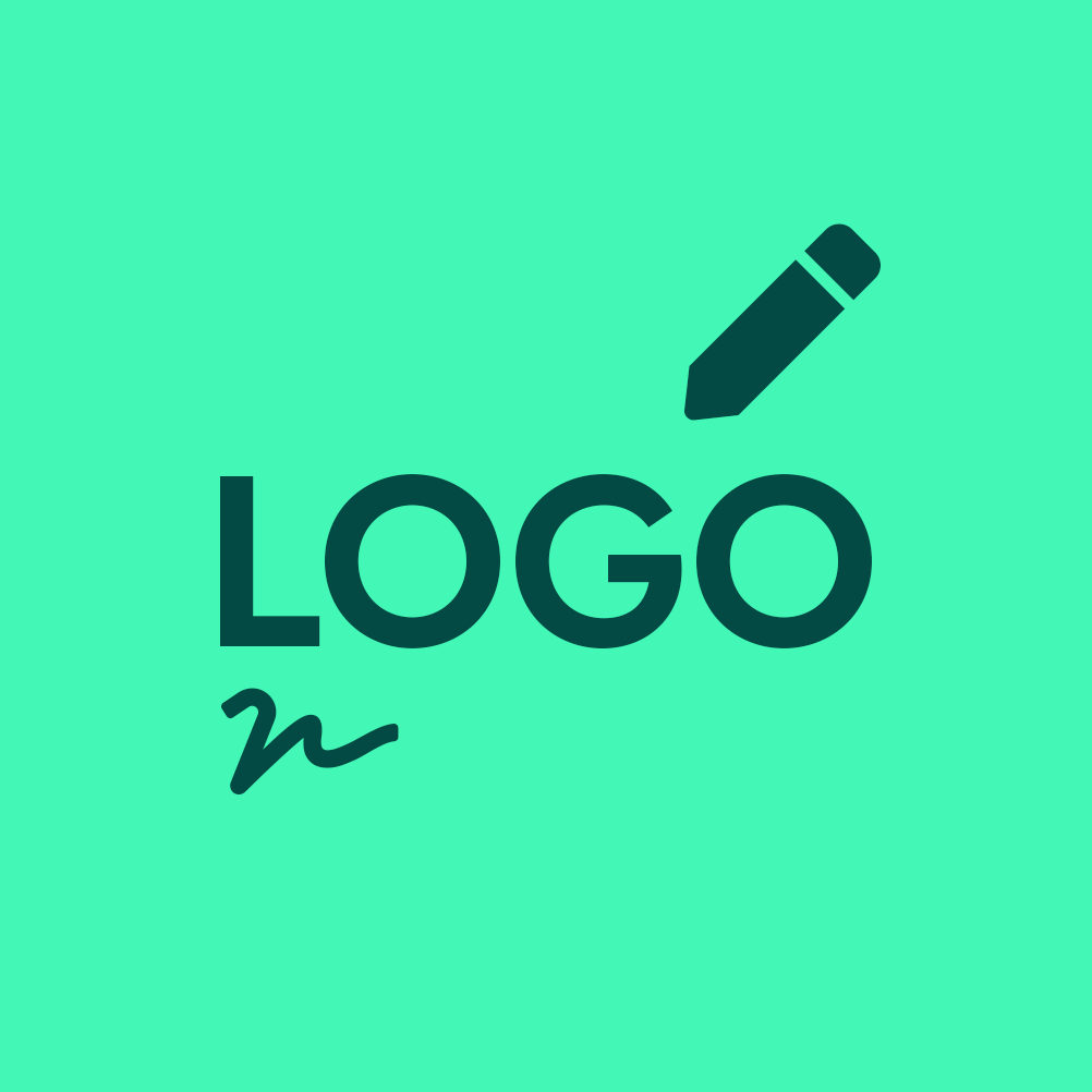 Framtagning av enklare logotyp (text + grafik)