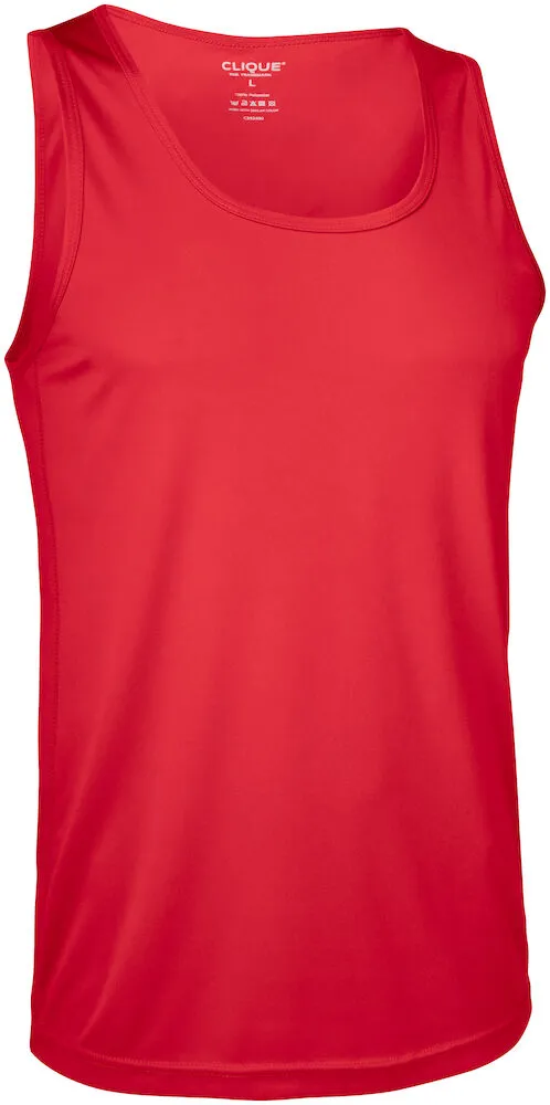 ACTIVE TANKTOP HERR Röd