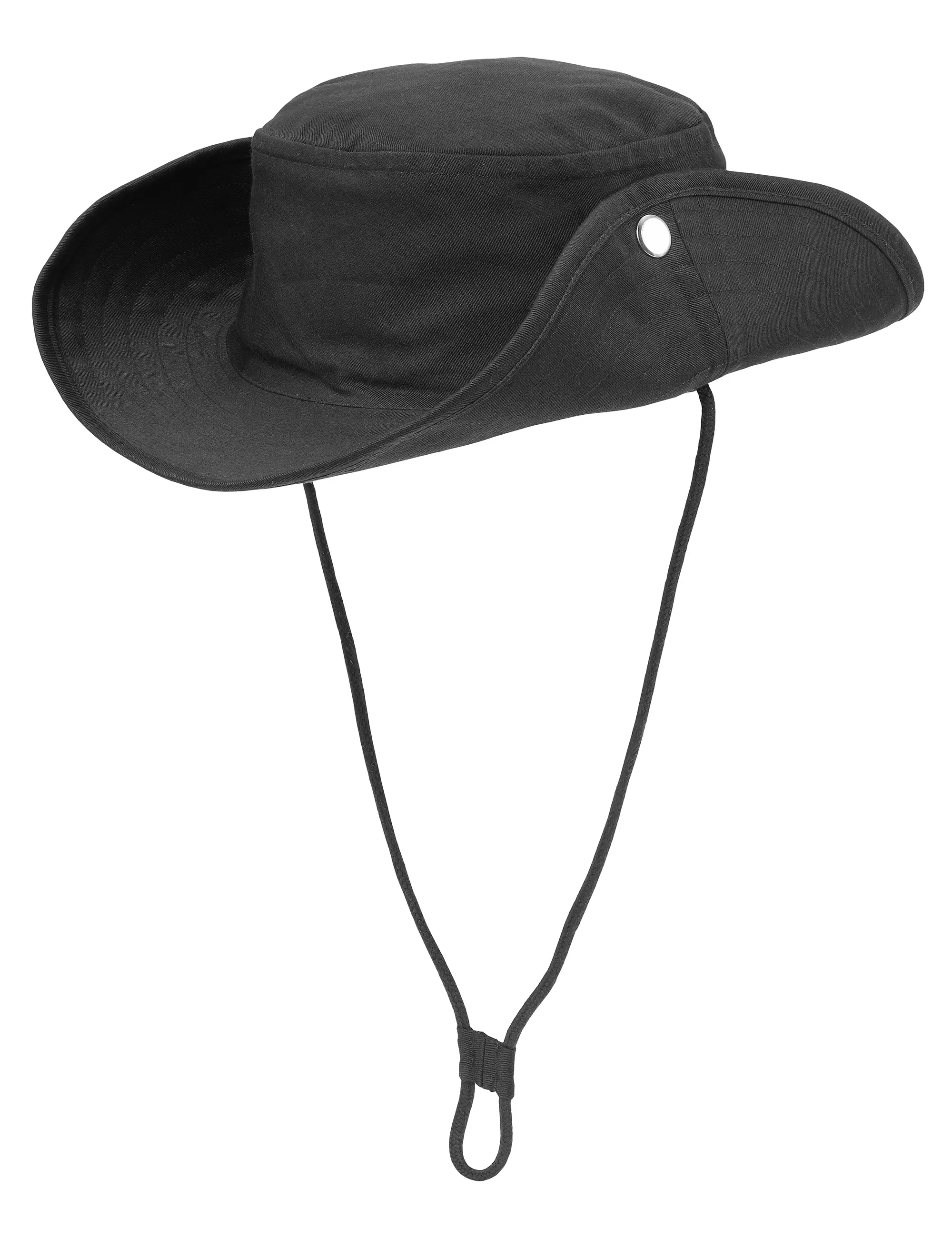 Safari Bucket Hat Black