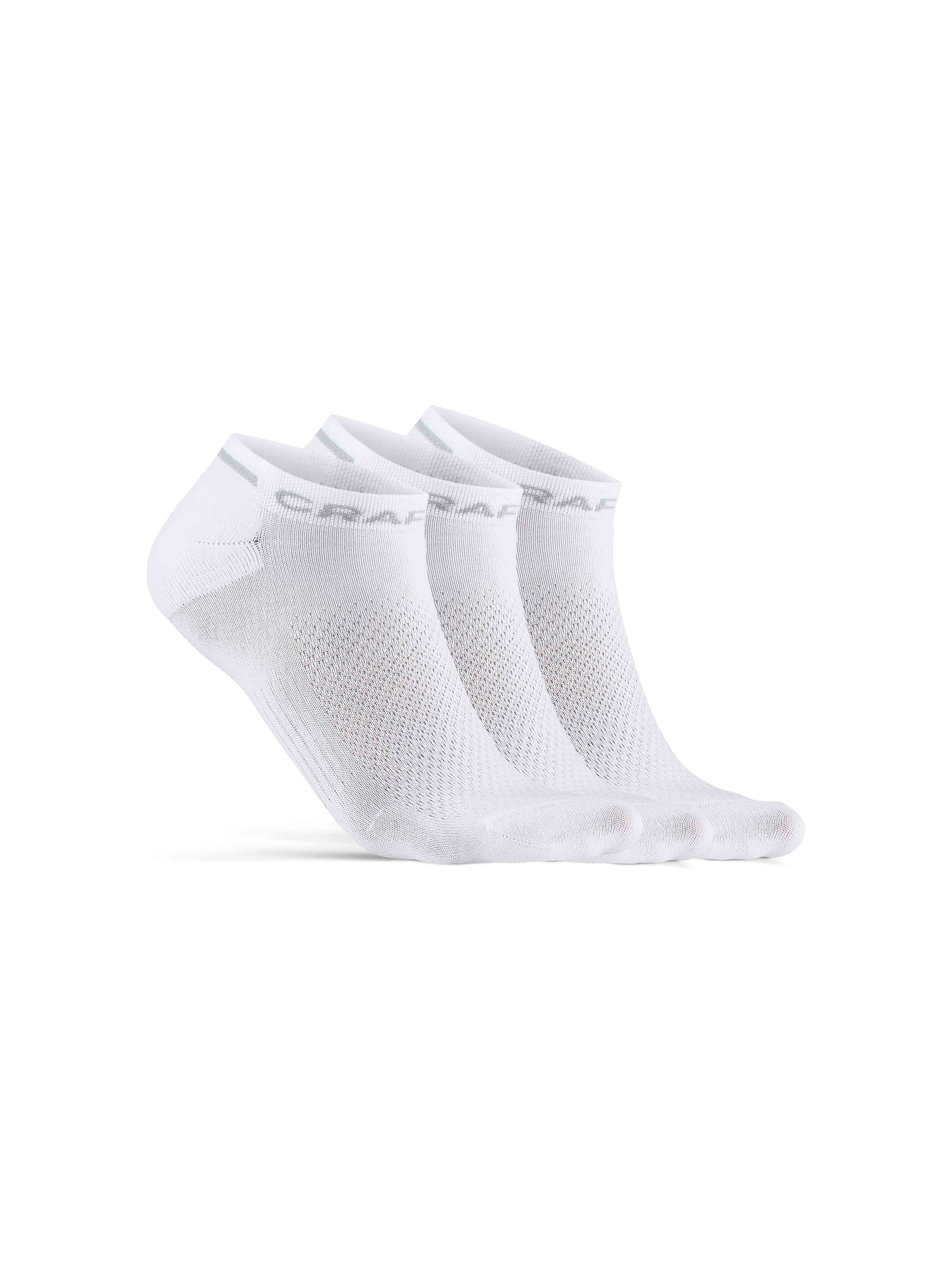 CORE Dry Shaftless Sock 3-Pack White