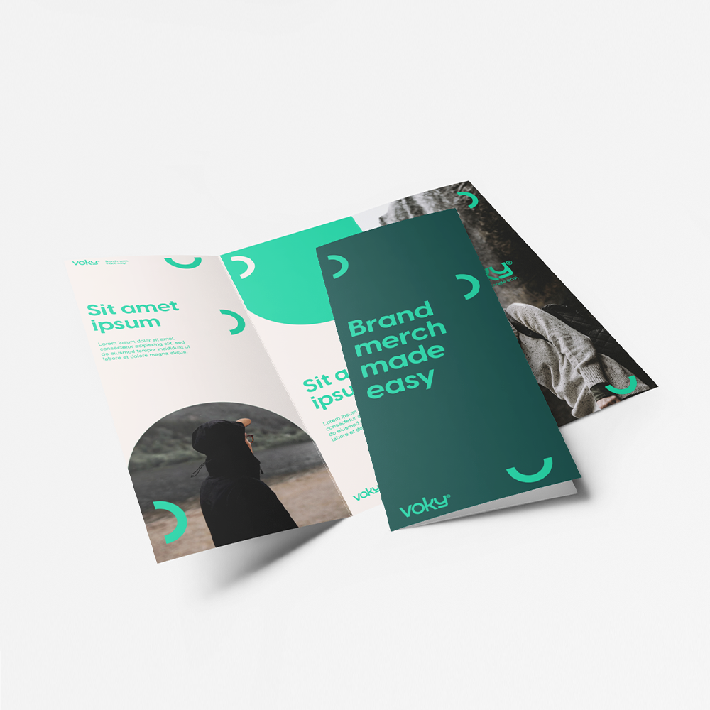 Triofolder 99x210 mm