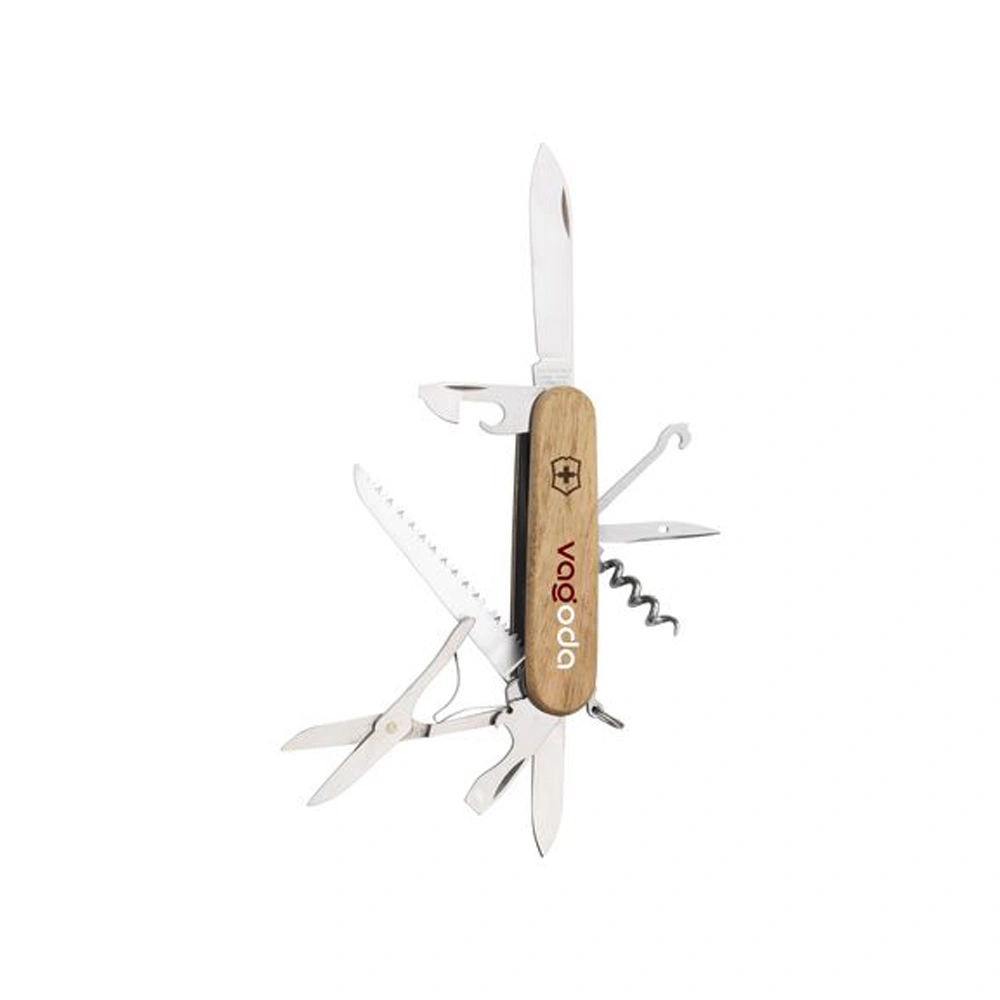 Victorinox Huntsman Wood fickkniv brun