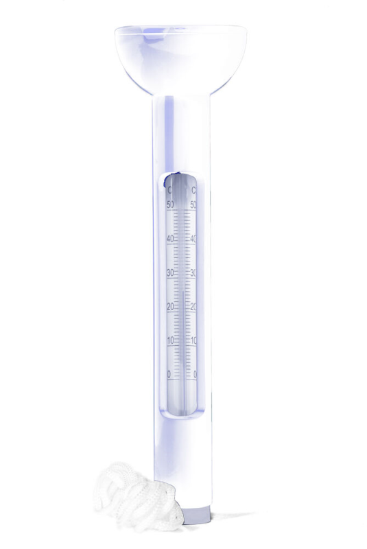 Celsius Badtermometer Vit