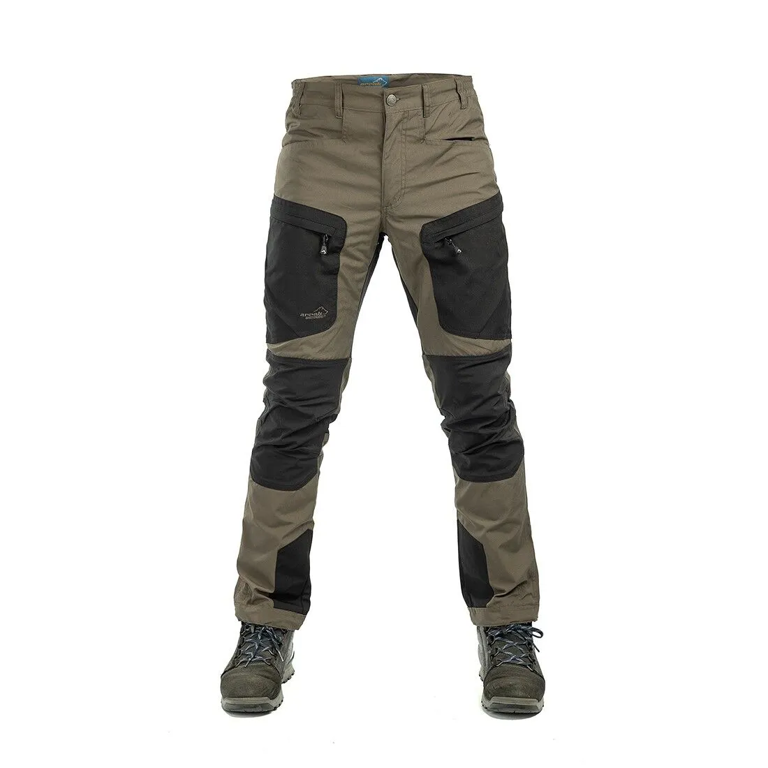 Active Stretch Pants M Forest Brown