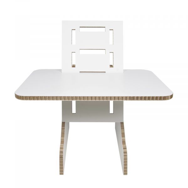 Ergonomiskt Laptopbord, Vitt