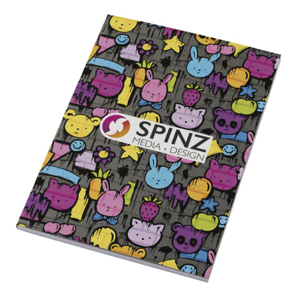 Anteckningsbok A5-mjuk omslag,50 ark