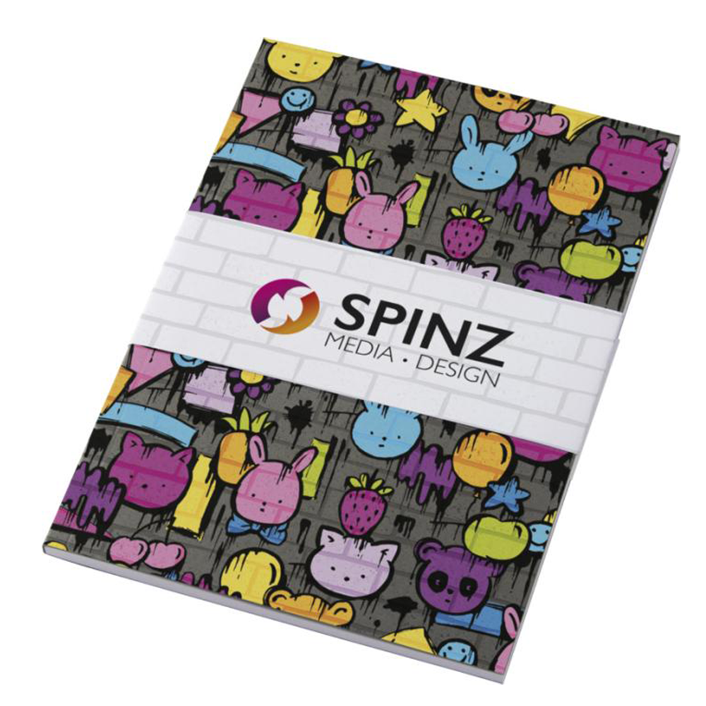 Anteckningsbok A5-mjuk omslag,50 ark