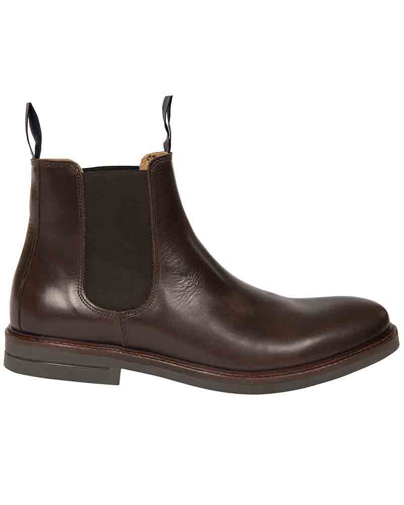 Chelsea Leather Boots Brown