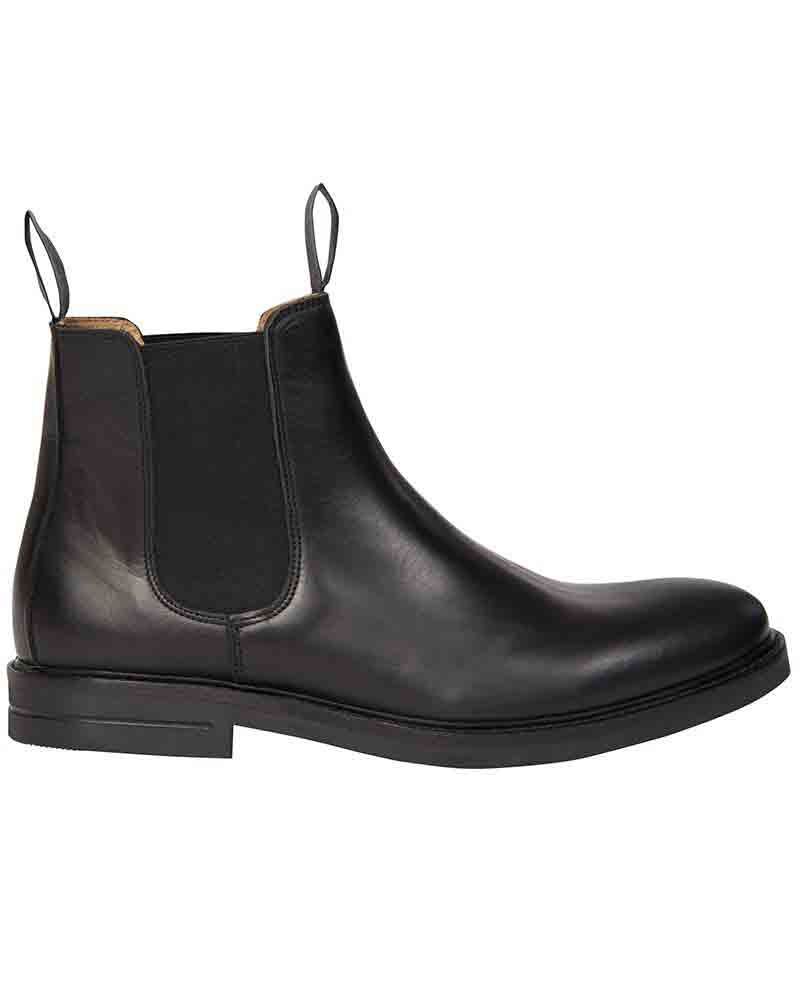 Chelsea Leather Boots Black