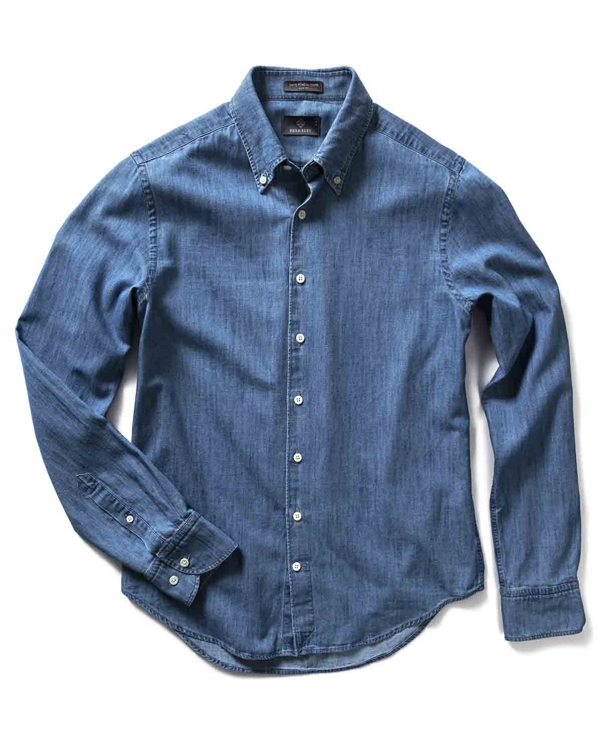 David Ponoma Denim Regular Light Indigo
