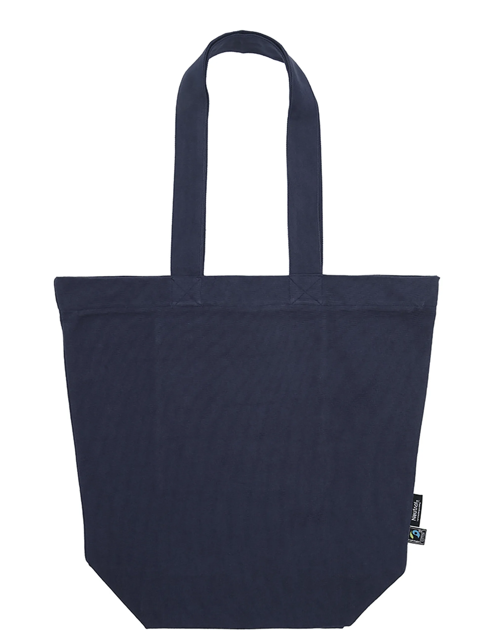 Panama Tote Bag w. Zip Navy