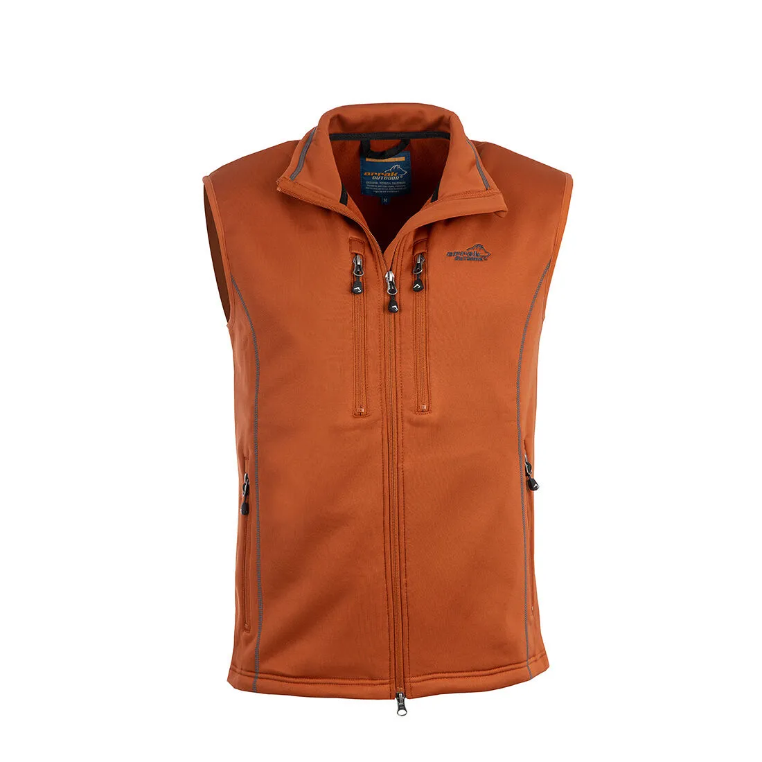 Powerfleece VEST M Burnt Orange