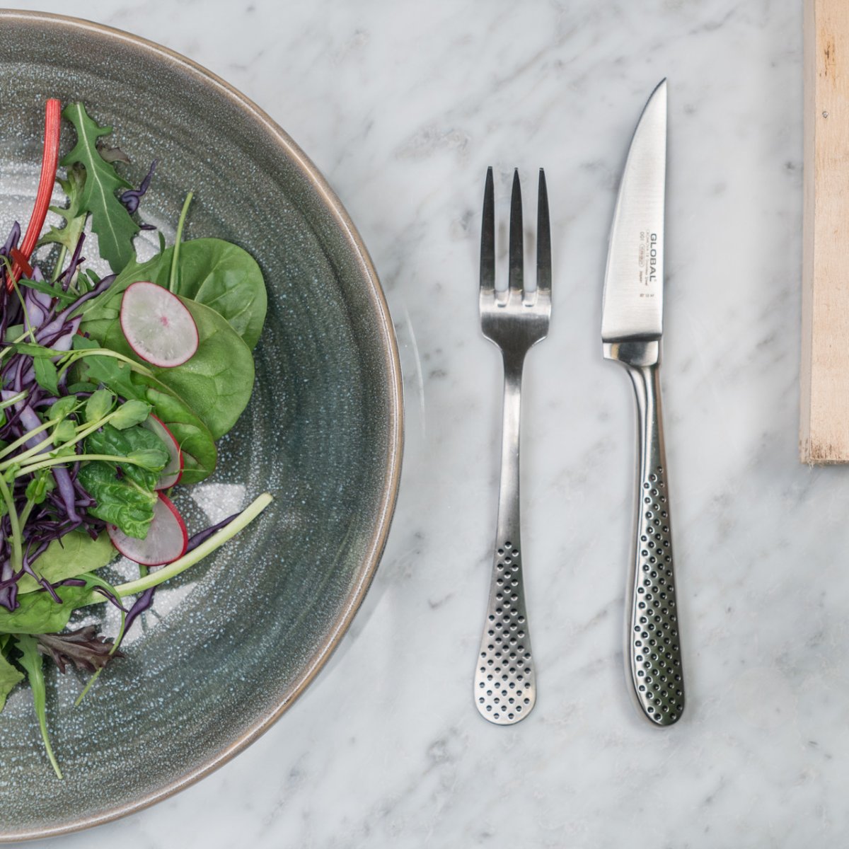 Stekkniv smidd 4-del set